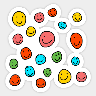 Smile Faces Sticker